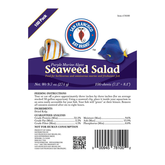 San Francisco Bay Brand Purple Marine Algae Seaweed Salad 1ea/100 pk