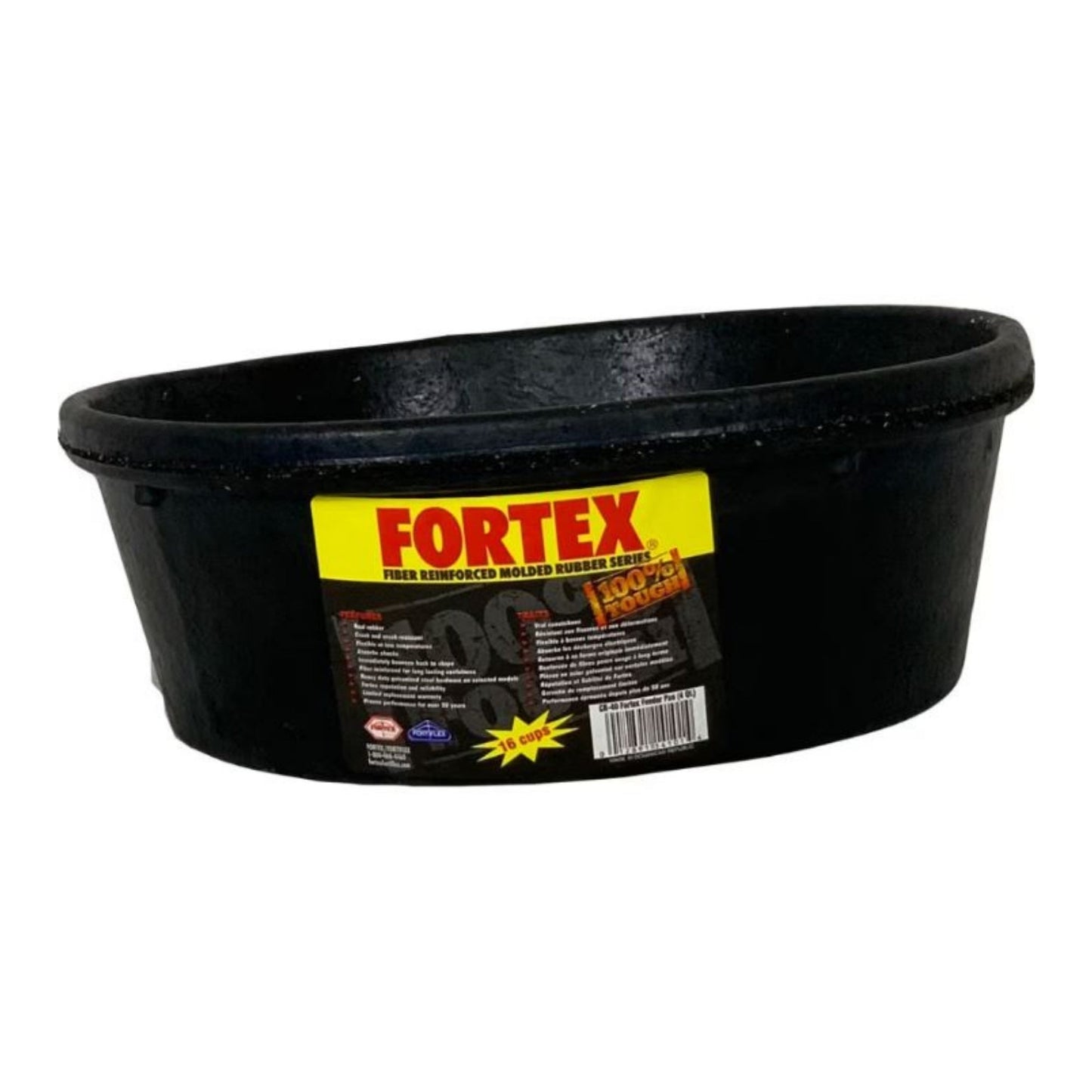 Fortex Rubber Stall Feeder 4Qt