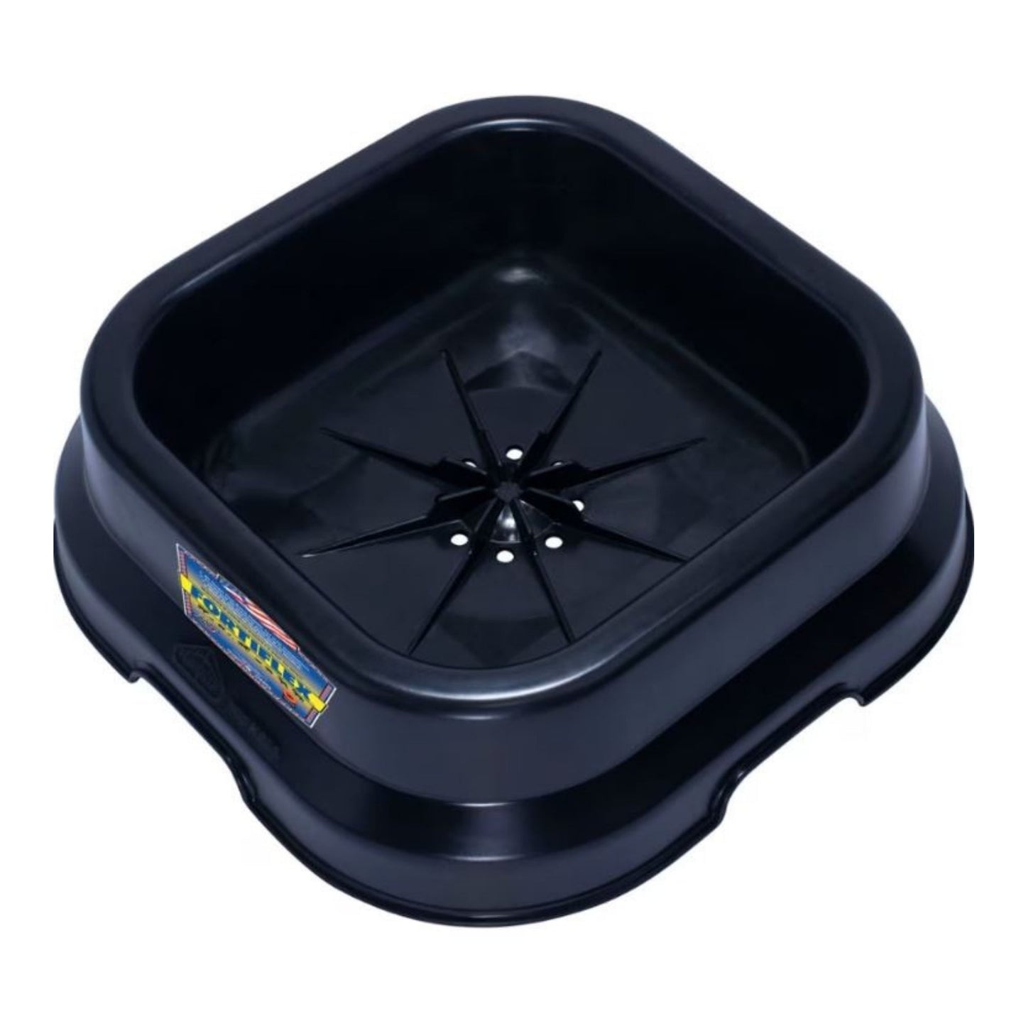 Fortiflex Salt Block Pan Black 50Lbs.