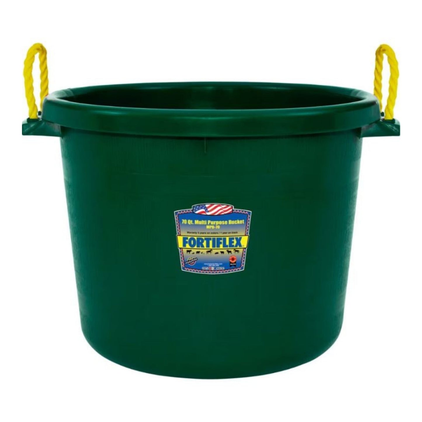 Fortiflex Multi-Purpose Bucket Green 70 Qt