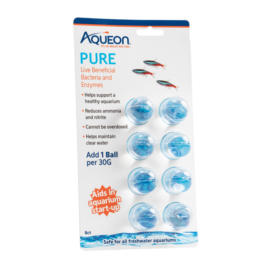 Aqueon Pure Bacteria Supplement 8 Pack 6ea/30 gal