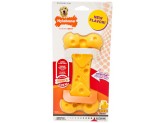 Nylabone Power Chew Cheese Dog Toy Cheese 1ea/XL/Souper - 50+ lb