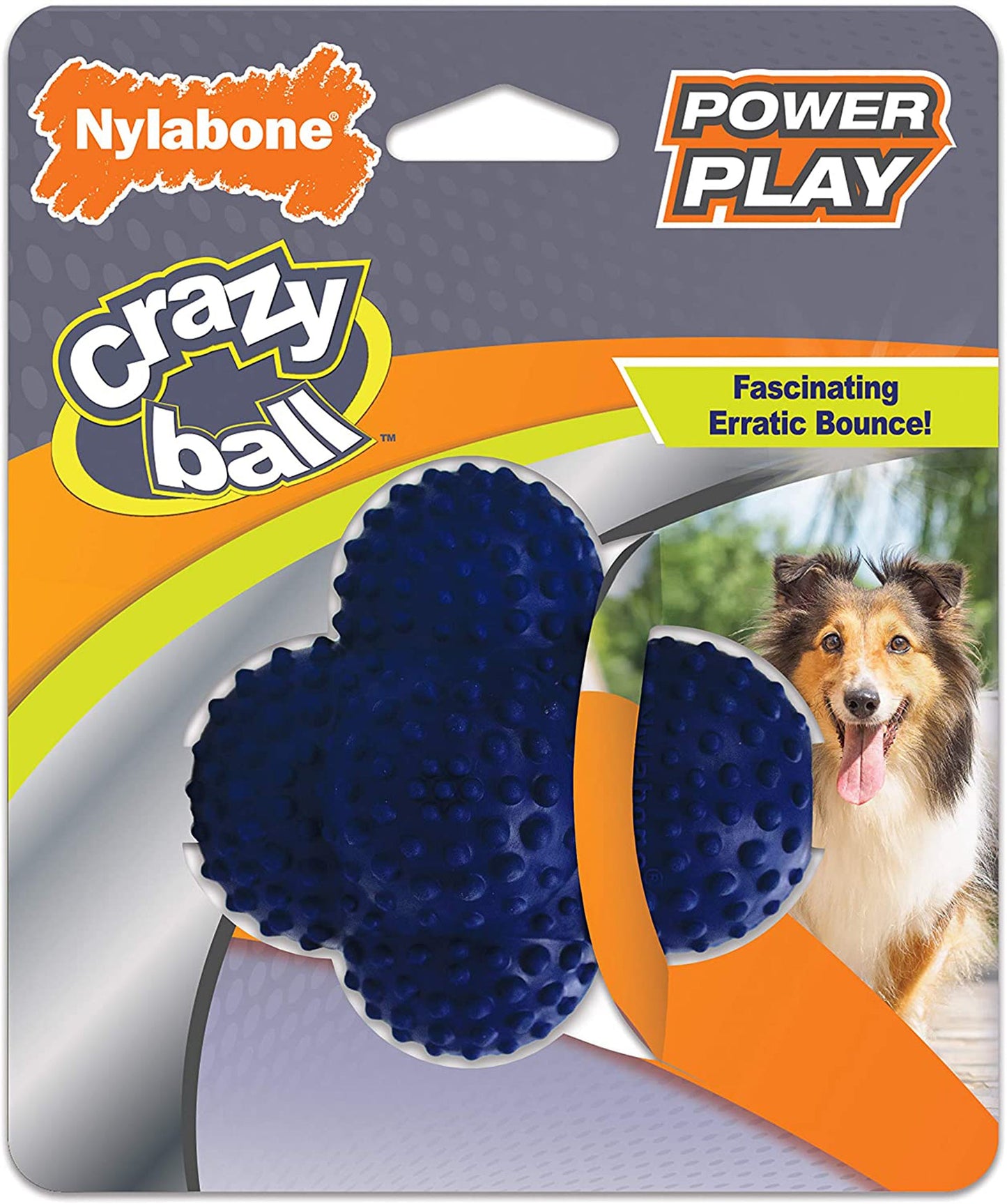 Nylabone Power Play Ball for Dogs Crazy Ball 1ea/Large/Giant - Up To 50 lb