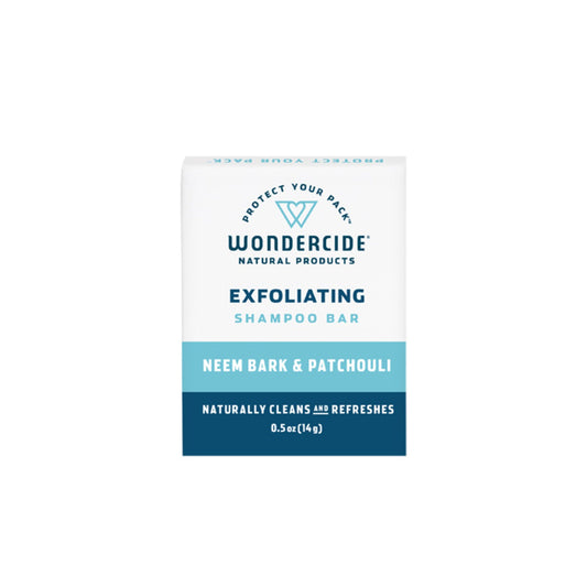 Wondercide Exfoliating Shampoo Bar-.5 oz.