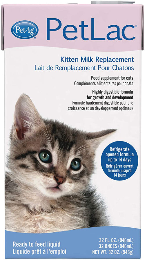 PetLac Kitten Milk Replacement Liquid 1ea/32 fl oz