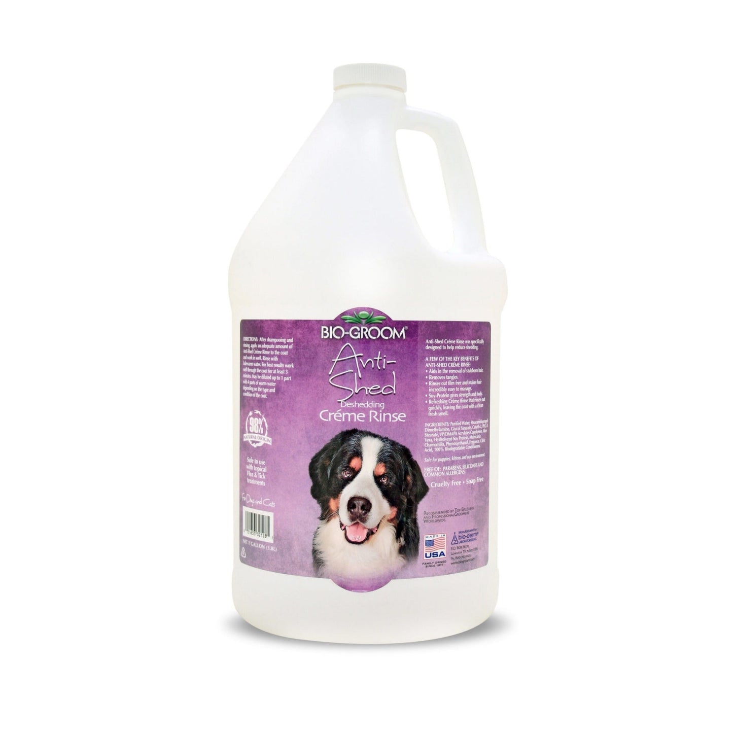 Bio Groom Anti-Shed Deshedding Creme Rinse 1ea/1 gal