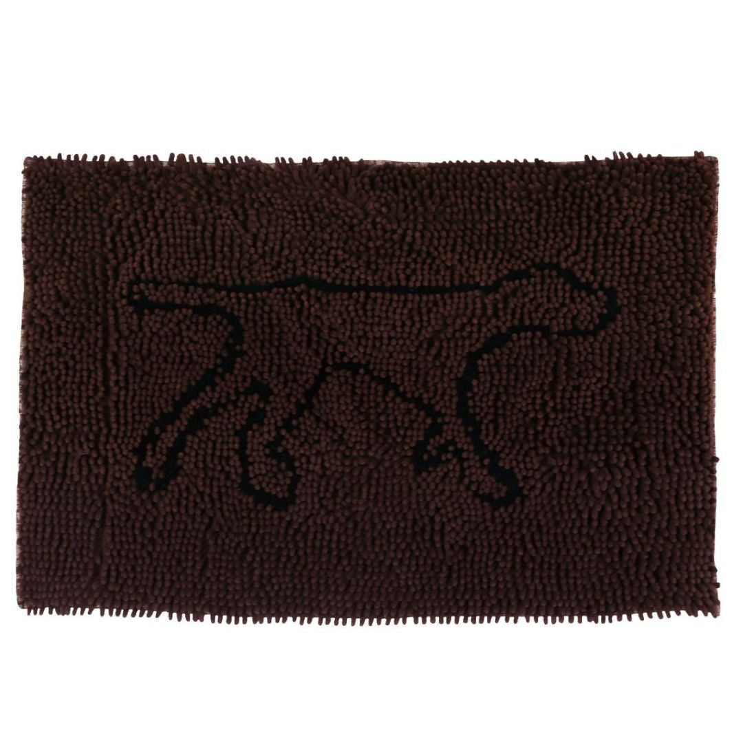 Tall Tails Dog Wet Paw Mat Brown Medium