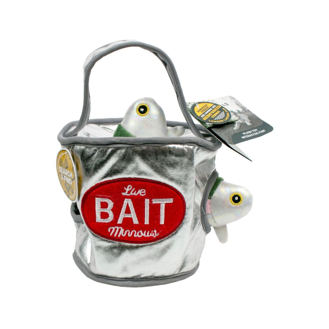 Tall Tails Dog Hide And Seek Bait Bucket 9 Inches