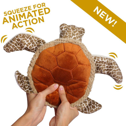 Tall Tails Dog Animated Sea Turtle 10 Inch