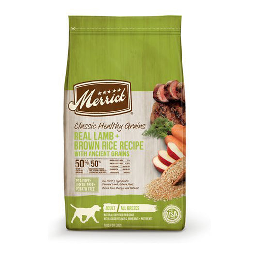 Merrick Dog Classic Lamb And Brown Rice 25Lb