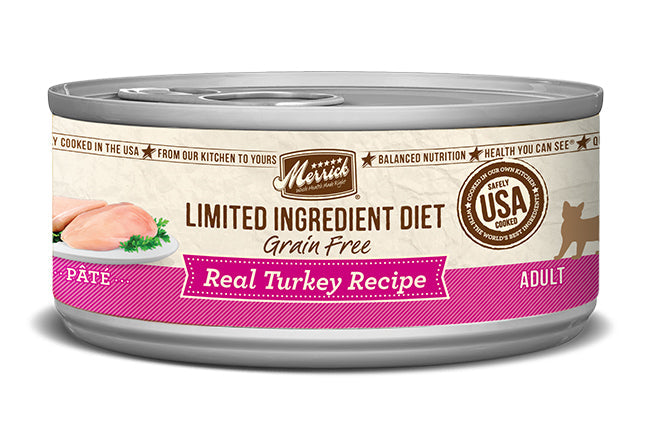 Merrick Cat LID Turkey 5oz. (Case of 24)