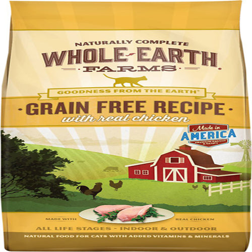 Whole Earth Farms Cat Grain Free Chicken 5Lb