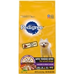 Pedigree Complete Nutrition Tender Bites Small Breed Adult Dry Dog Food Chicken & Steak 1ea/3.5 lb