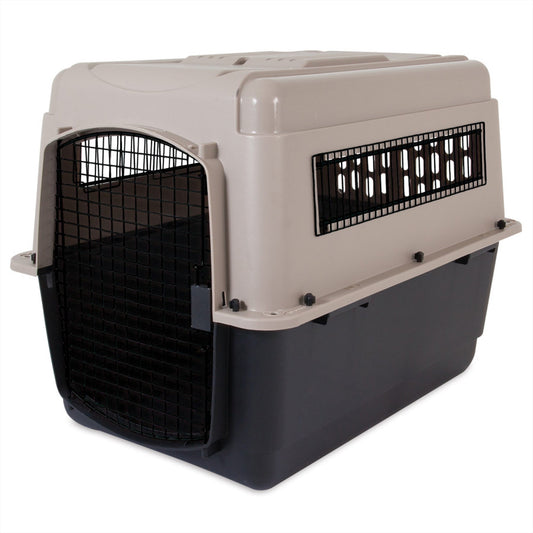 Petmate Ultra Vari Dog Kennel Taupe, Black 1ea/36 in