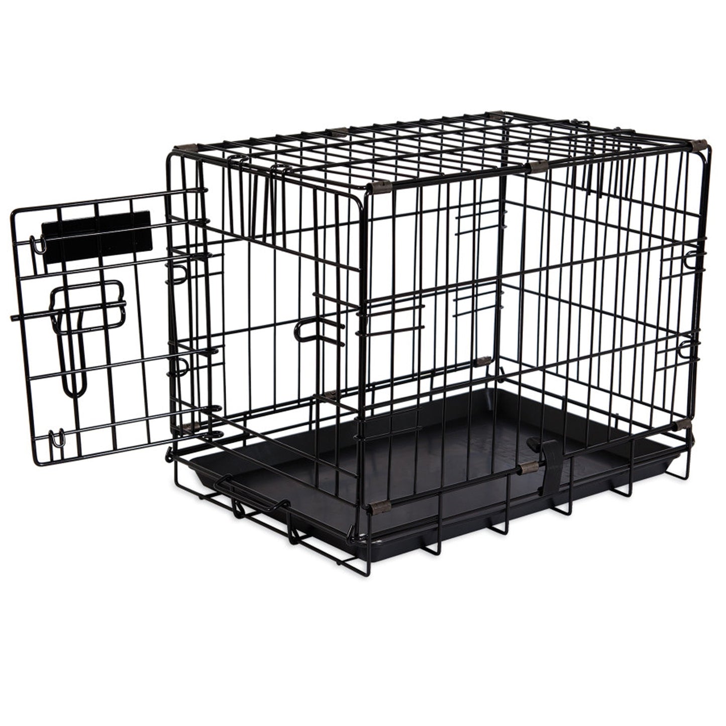 Petmate 2 Door Training Retreat Dog Kennel Black 1ea/19 in