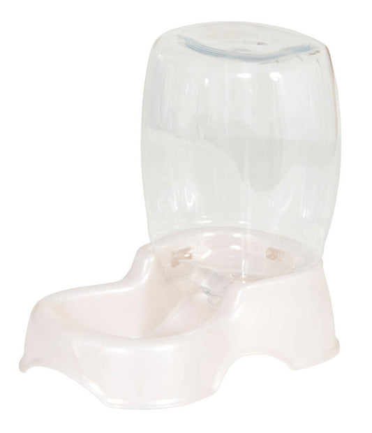 Petmate Pet Cafe Waterer Pearl Silver 1ea/XS