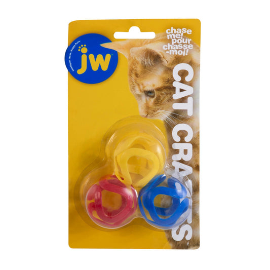 JW Pet Cat Crazies Cat Toy 1ea/3 pk