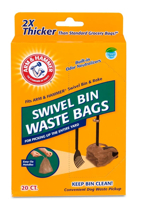 Arm & Hammer Waste Bags for Swivel Bin & Rake Penny 1ea/20 ct