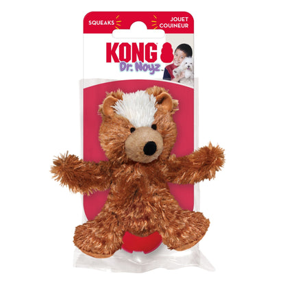 KONG Unstuffed Dog Toy Teddy Bear with Squeaker 1ea/XS