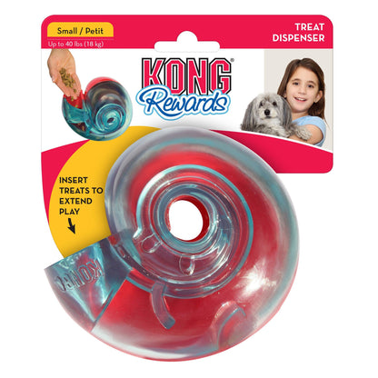 KONG Rewards Treat Dispenser Dog Toy Red 1ea/SM