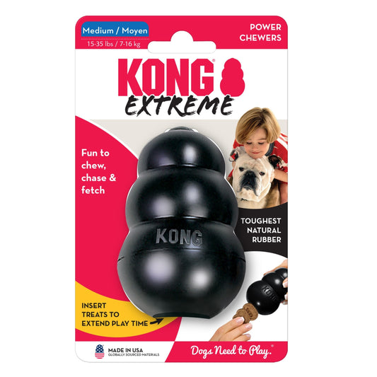 KONG Extreme Dog Toy Black 1ea/MD