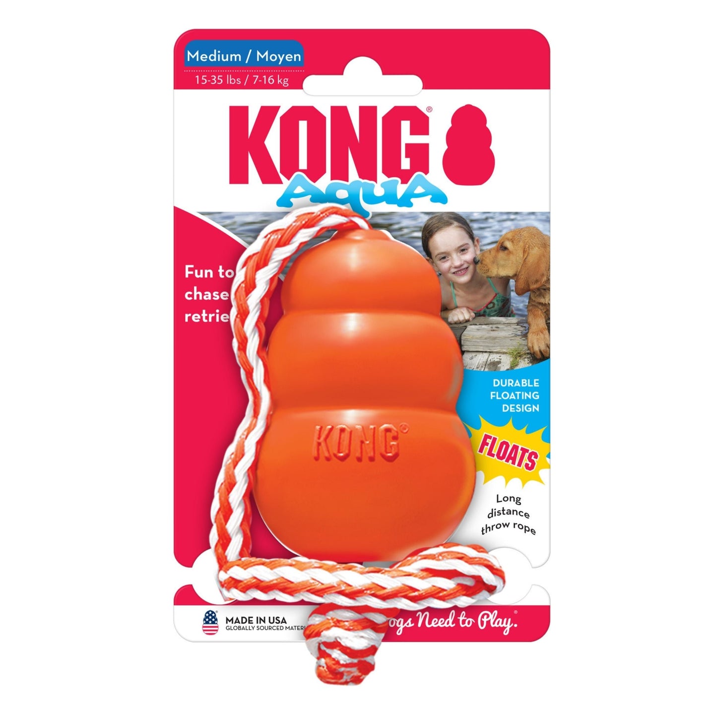 KONG Aqua Dog Toy 1ea/MD