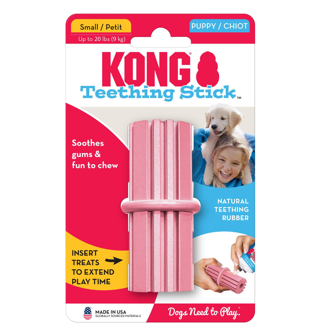 KONG Teething Stick Puppy Toy Assorted 1ea/SM