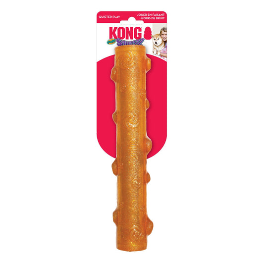 KONG Squeezz Crackle Stick Dog Toy Assorted 1ea/LG