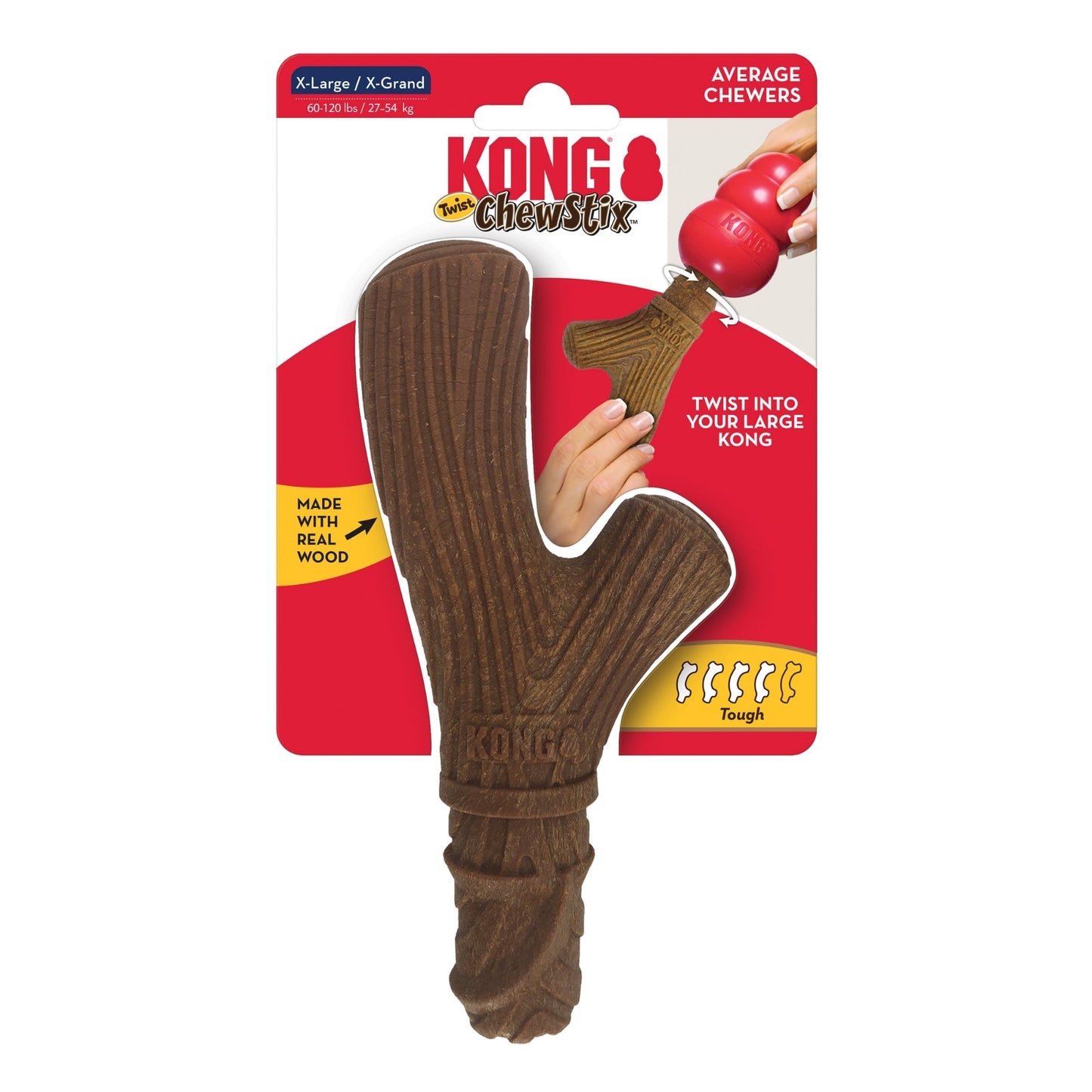 KONG ChewStix Twist Dog Chew 1ea/XL