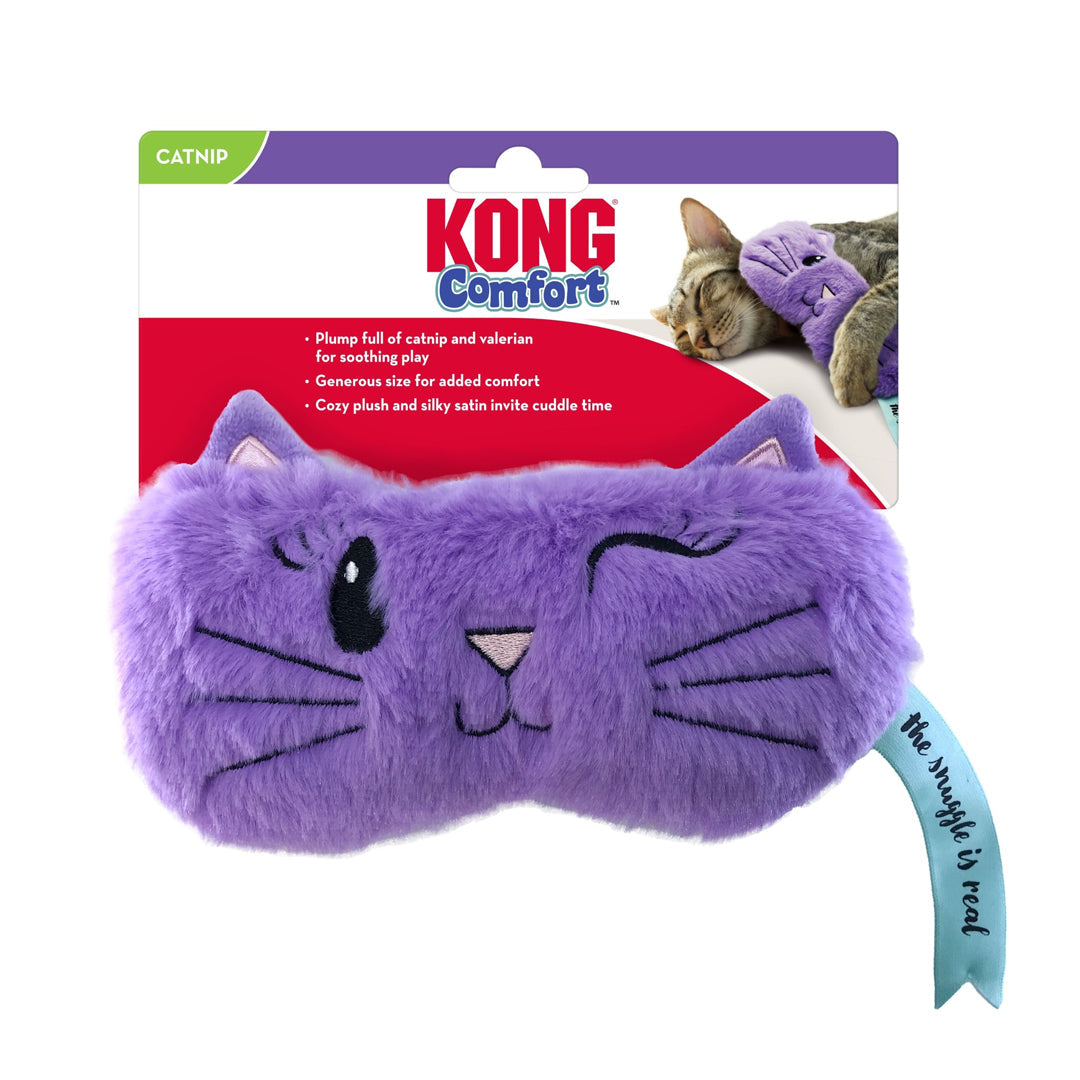 KONG Comfort Valerian Cat Toy Purple 1ea/One Size