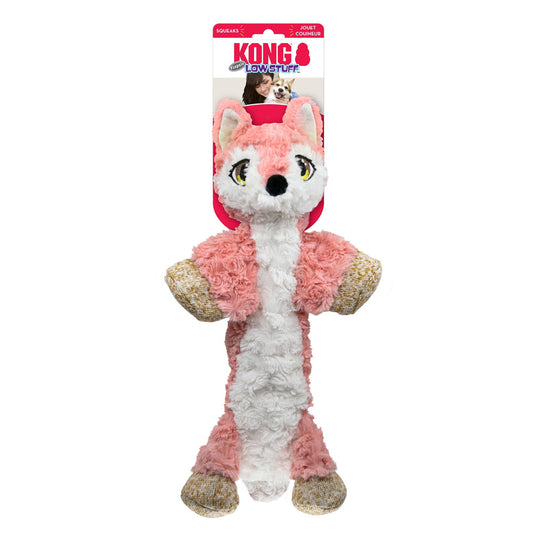 KONG Low Stuff Flopzie Fox Dog Toy 1ea/MD