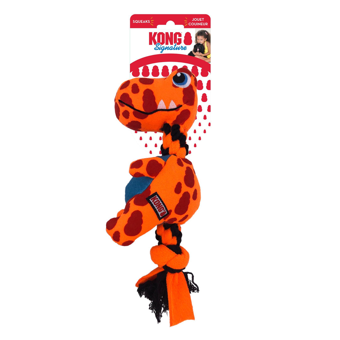 KONG Signature Dynos Dog Toy Assorted 1ea/MD