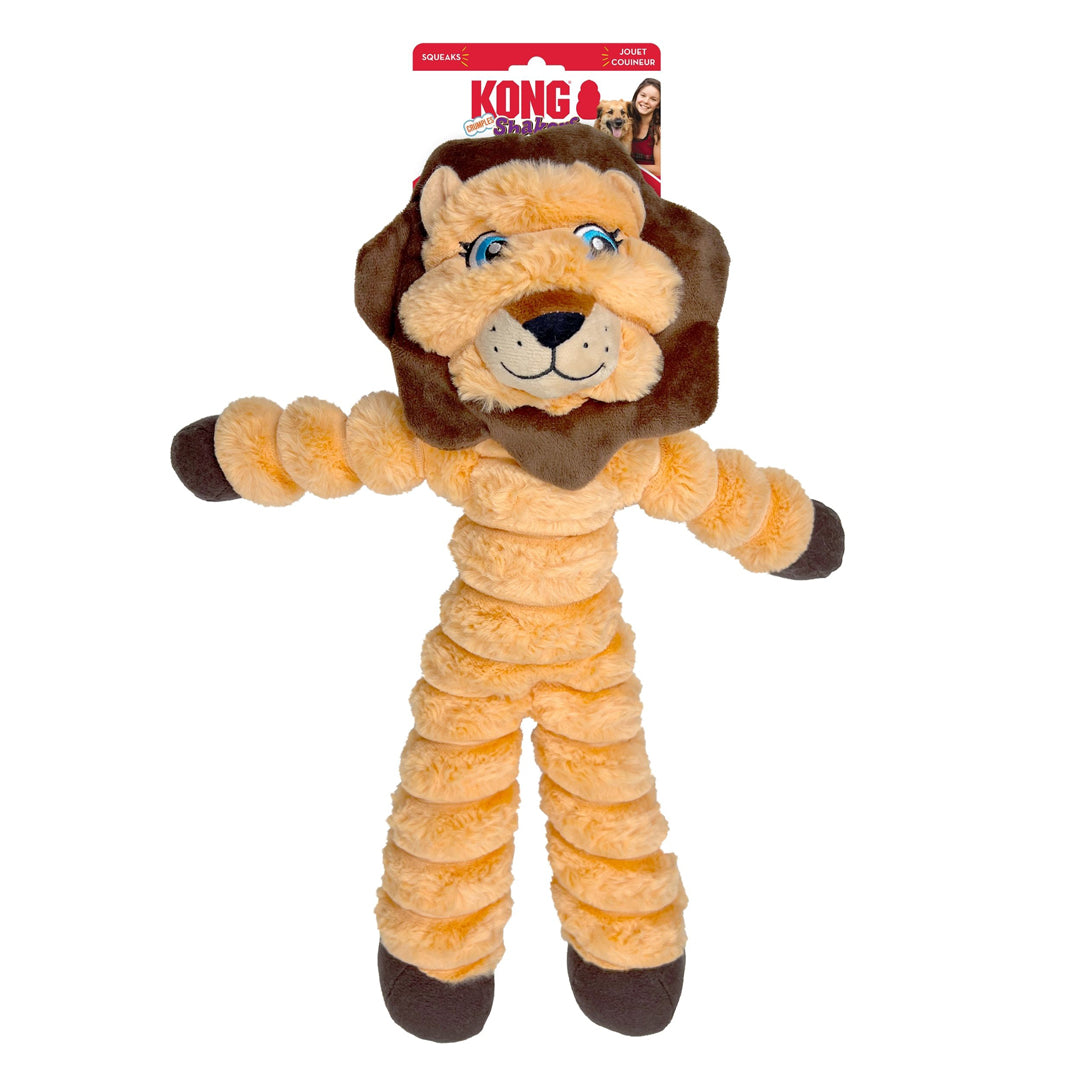 KONG Shakers Crumples Dog Toy Lion 1ea/XL