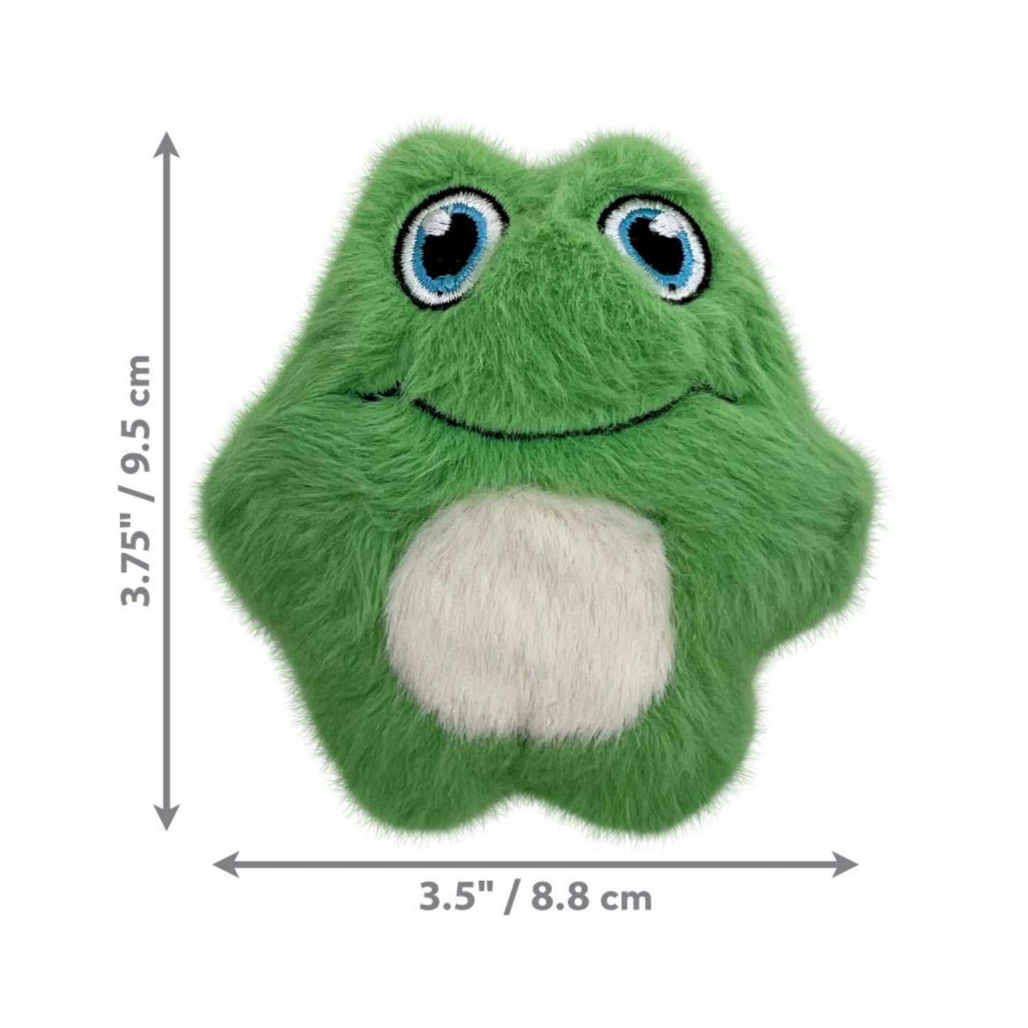 KONG Snuzzles Dog Toy Frog, 1ea/XS/Mini