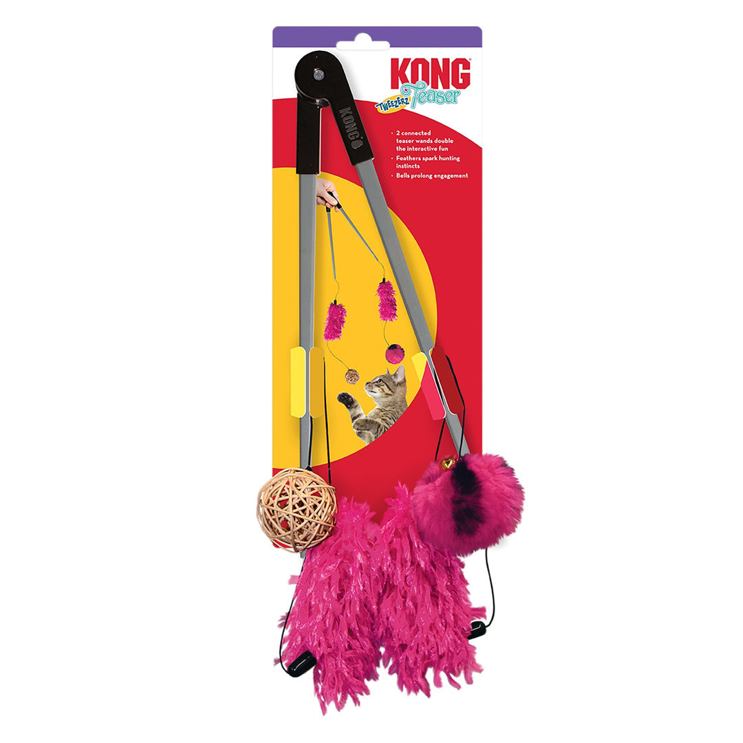 KONG Teaser Tweezerz Cat Toy Assorted 1ea/One Size