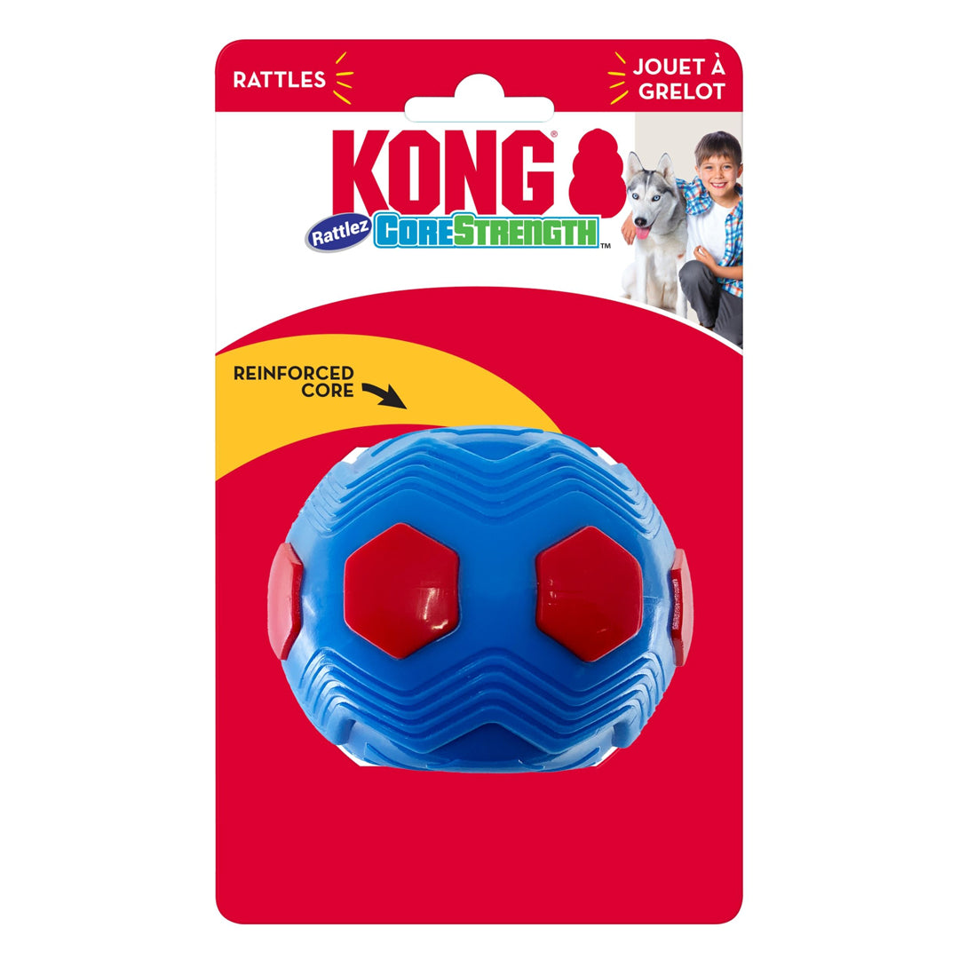 KONG CoreStrength Rattlez Dog Toy Pod 1ea/MD/LG