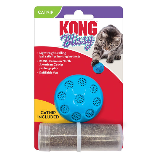 KONG Blissy Mesh Ball w/Catnip Cat Toy 1ea/One Size