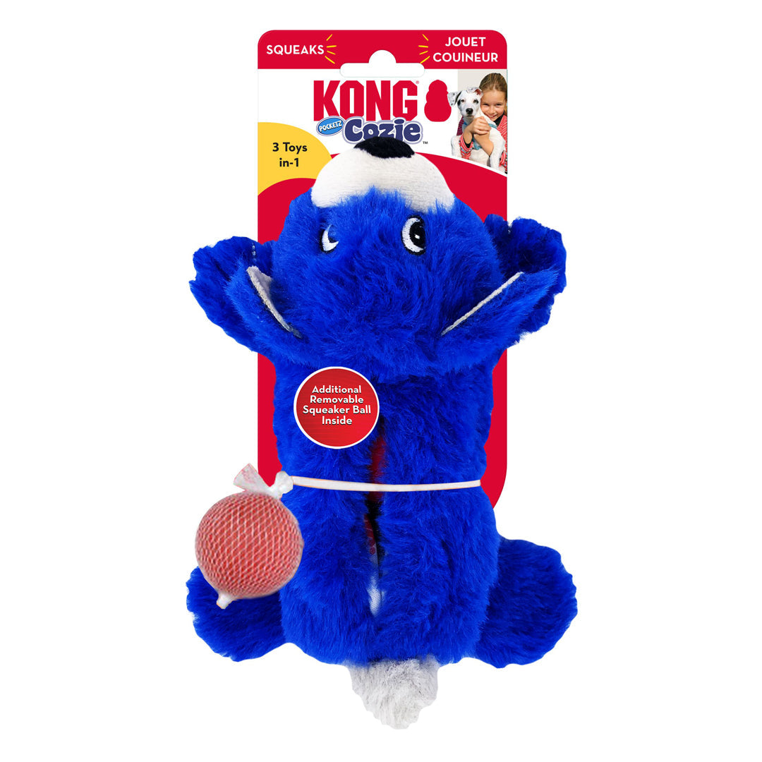 KONG Dog Cozie Pocketz Bear Medium