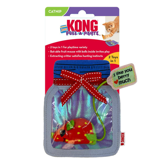 KONG Pull-A-Partz Jamz Cat Toy Assorted 1ea/One Size