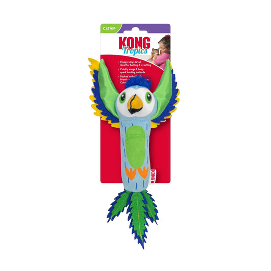 KONG Tropics Bird Cat Toy Assorted, 1ea/One Size