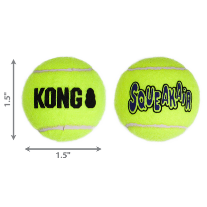 KONG Air Dog Squeaker Tennis Ball Dog Toy 1ea/3 pk, XS