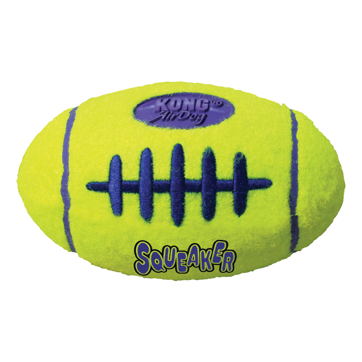 KONG Air Dog Squeaker Football Dog Toy 1ea/SM