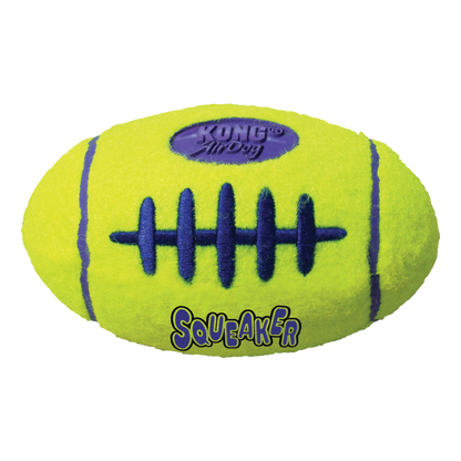 KONG Air Dog Squeaker Football Dog Toy 1ea/SM