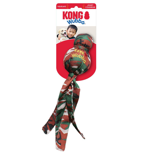 KONG Camo Wubba Dog Toy Assorted 1ea/XL