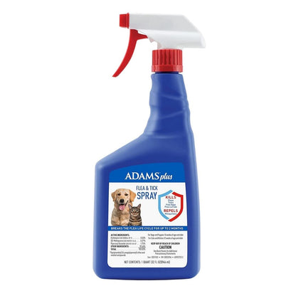 Adams Plus Flea & Tick Spray 1ea/32 fl oz.