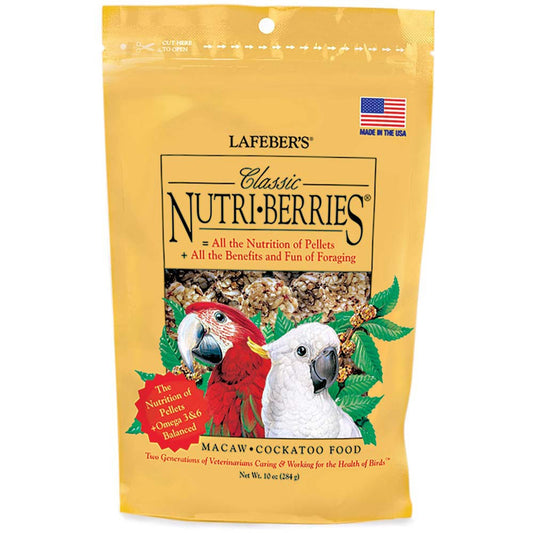 Lafeber Company Classic Nutri-Berries Macaw & Cockatoo Food 1ea/10 oz