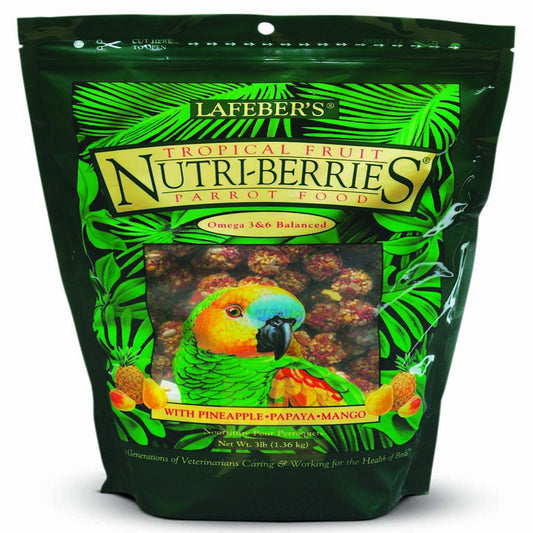 Lafeber Company Tropical Fruit Nutri-Berries Parrot Food 1ea/3 lb