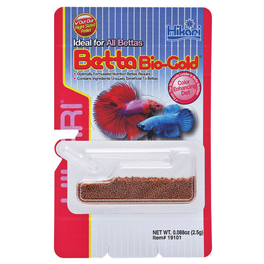 Hikari USA Betta BioGold Pellets Fish Food 1ea/0.088 oz