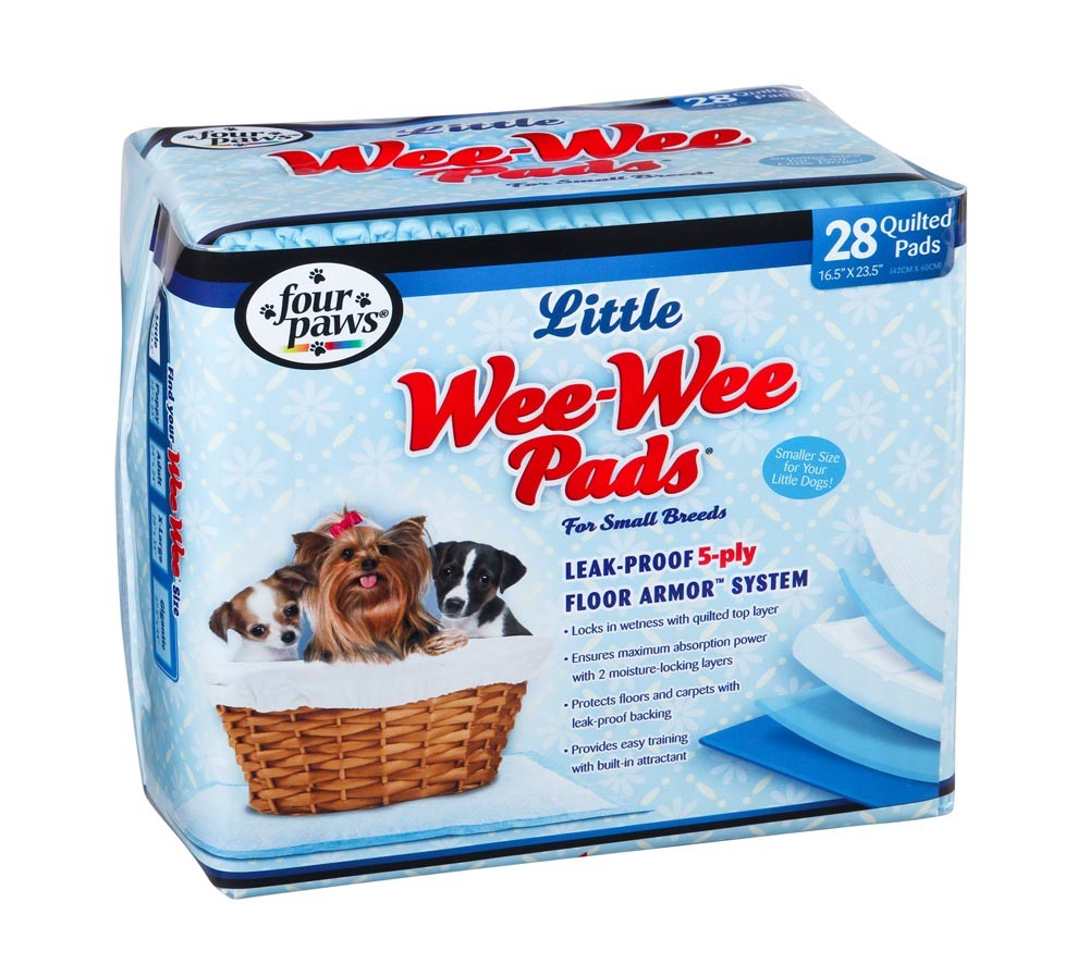 Four Paws Four Paws Wee-Wee Superior Performance Little Dog Pee Pads 1ea/28 ct