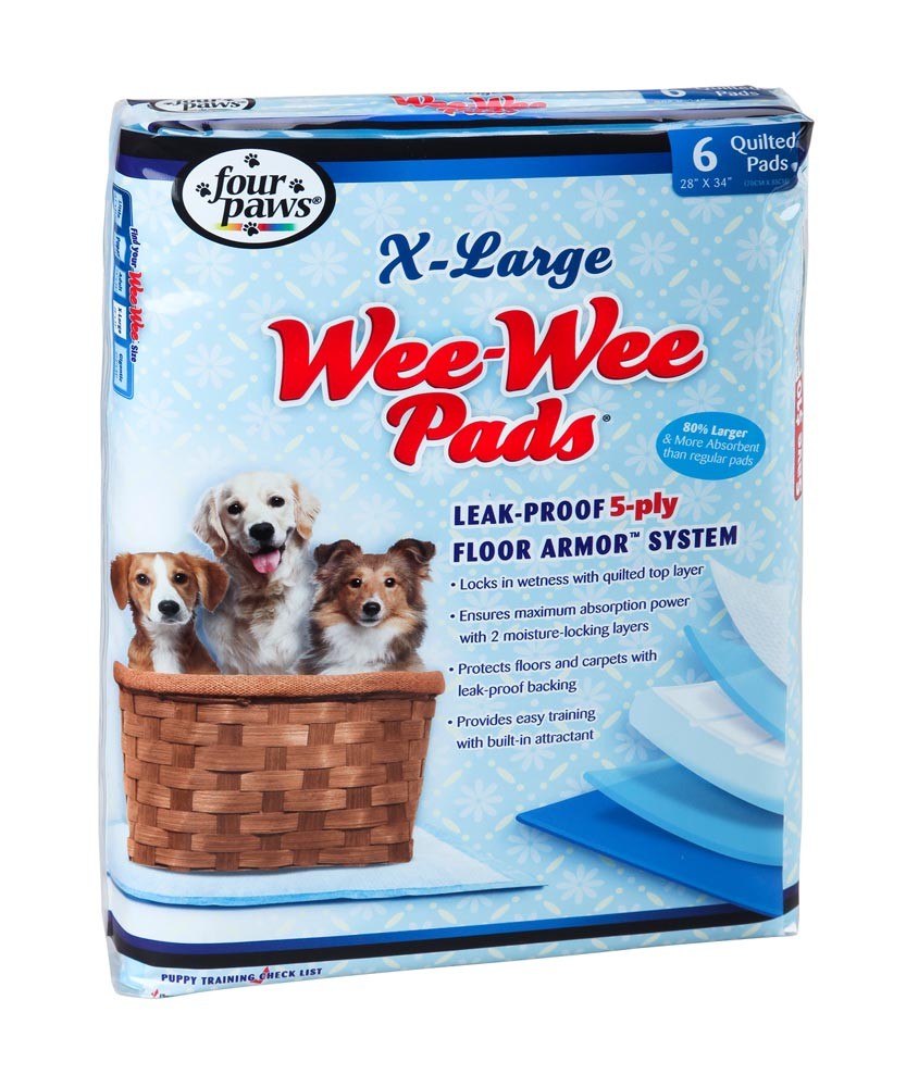 Four Paws Four Paws Wee-Wee Superior Performance X-Large Dog Pee Pads 1ea/6 ct